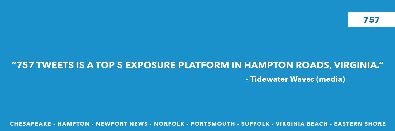 757 Tweets banner