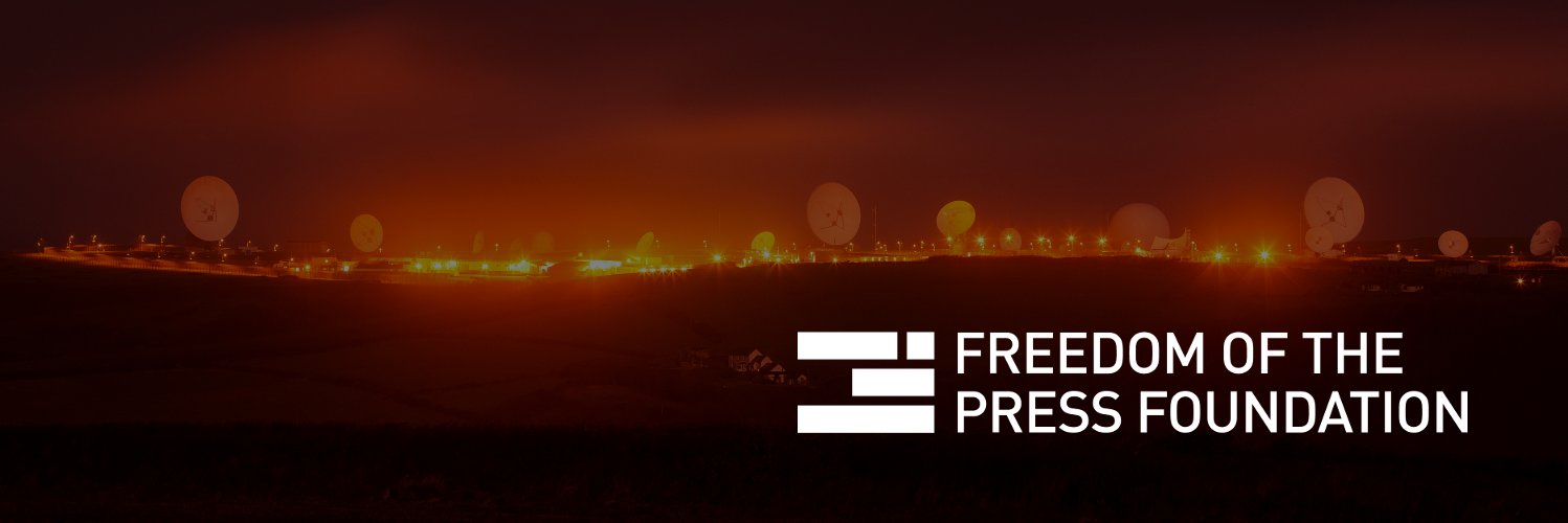 Freedom of the Press's banner