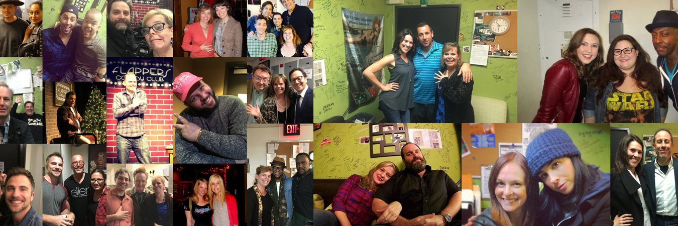 Flappers Comedy Club banner