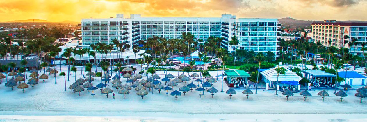 Aruba Marriott banner