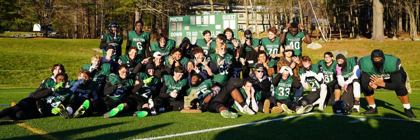 Proctor Football banner