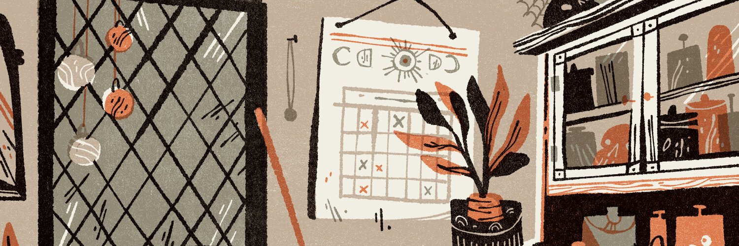 cottagecore Emily Dickinson banner