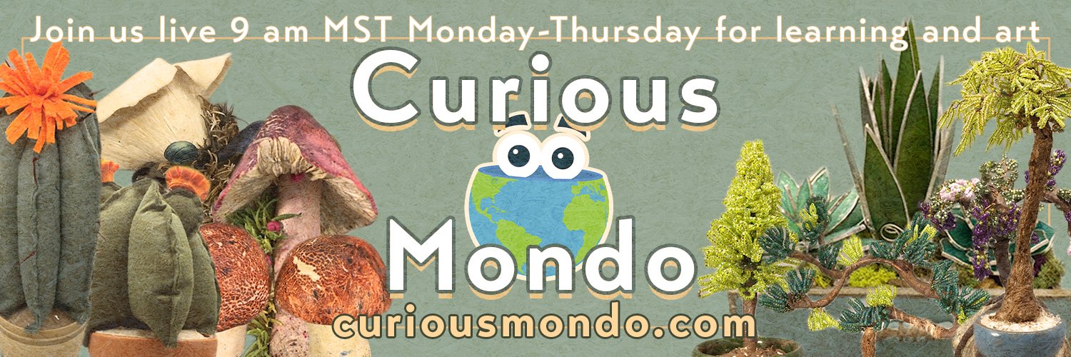 Curious Mondo Art Courses Online banner