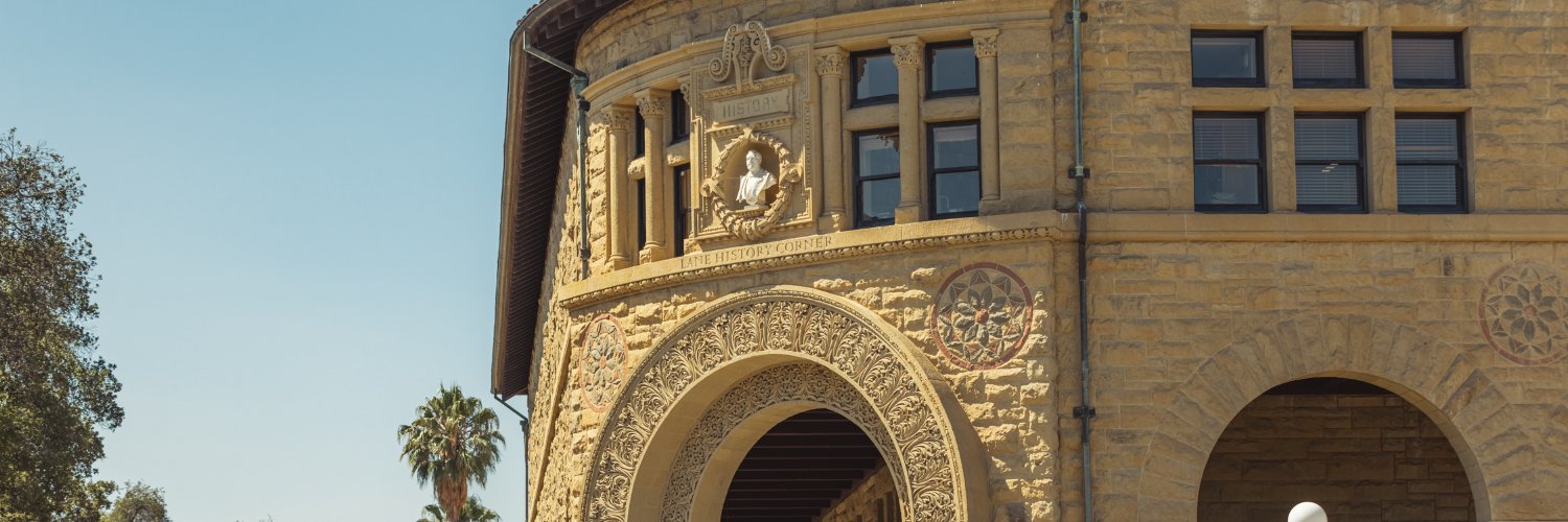 Stanford History's banner