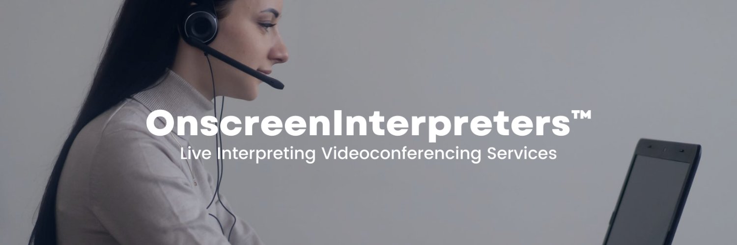 ONSCREENinterpreters™'s banner