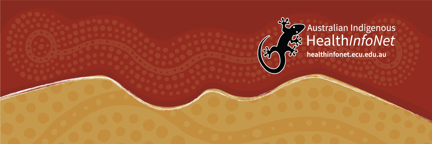Australian Indigenous HealthInfoNet banner