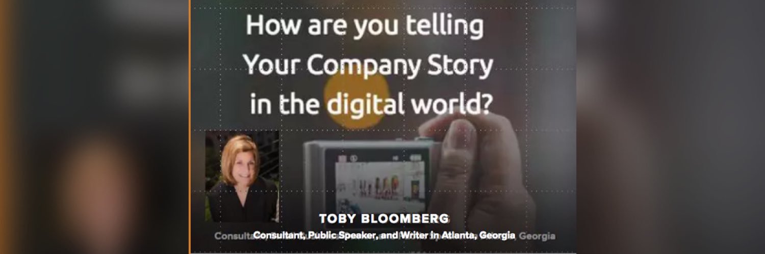 Toby Bloomberg banner