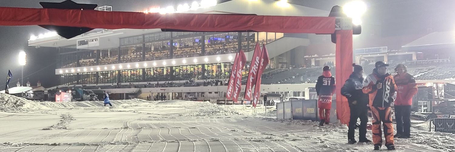 Snowmobile Racing Network's banner