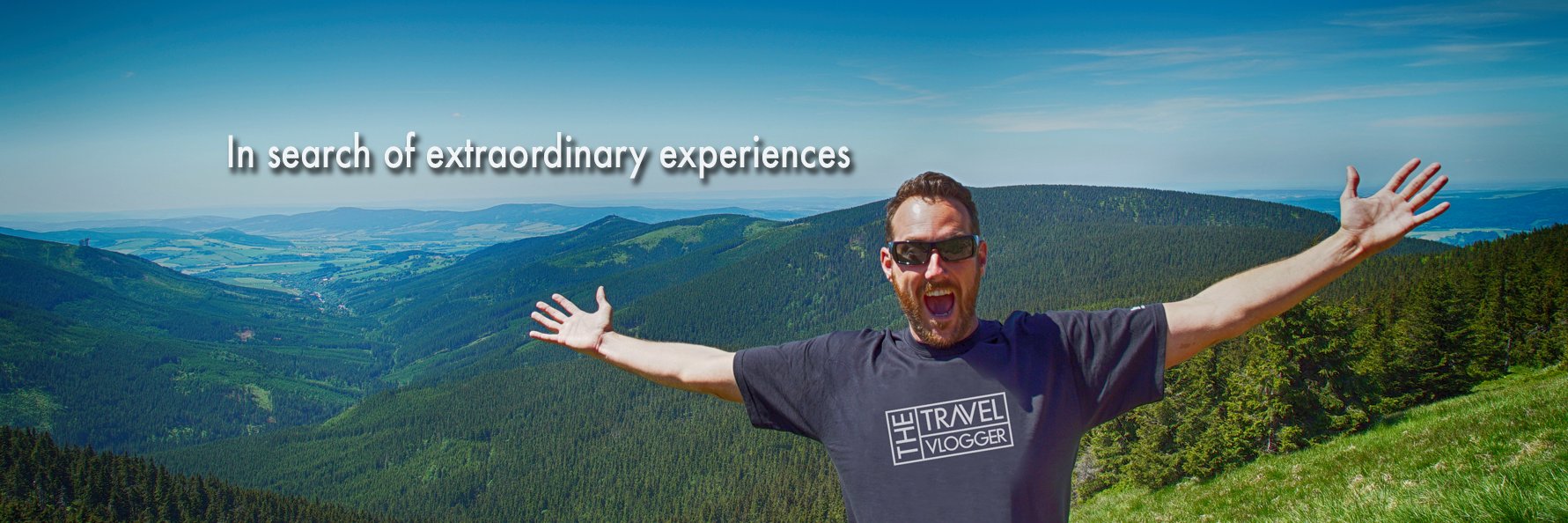 The Travel Vlogger banner