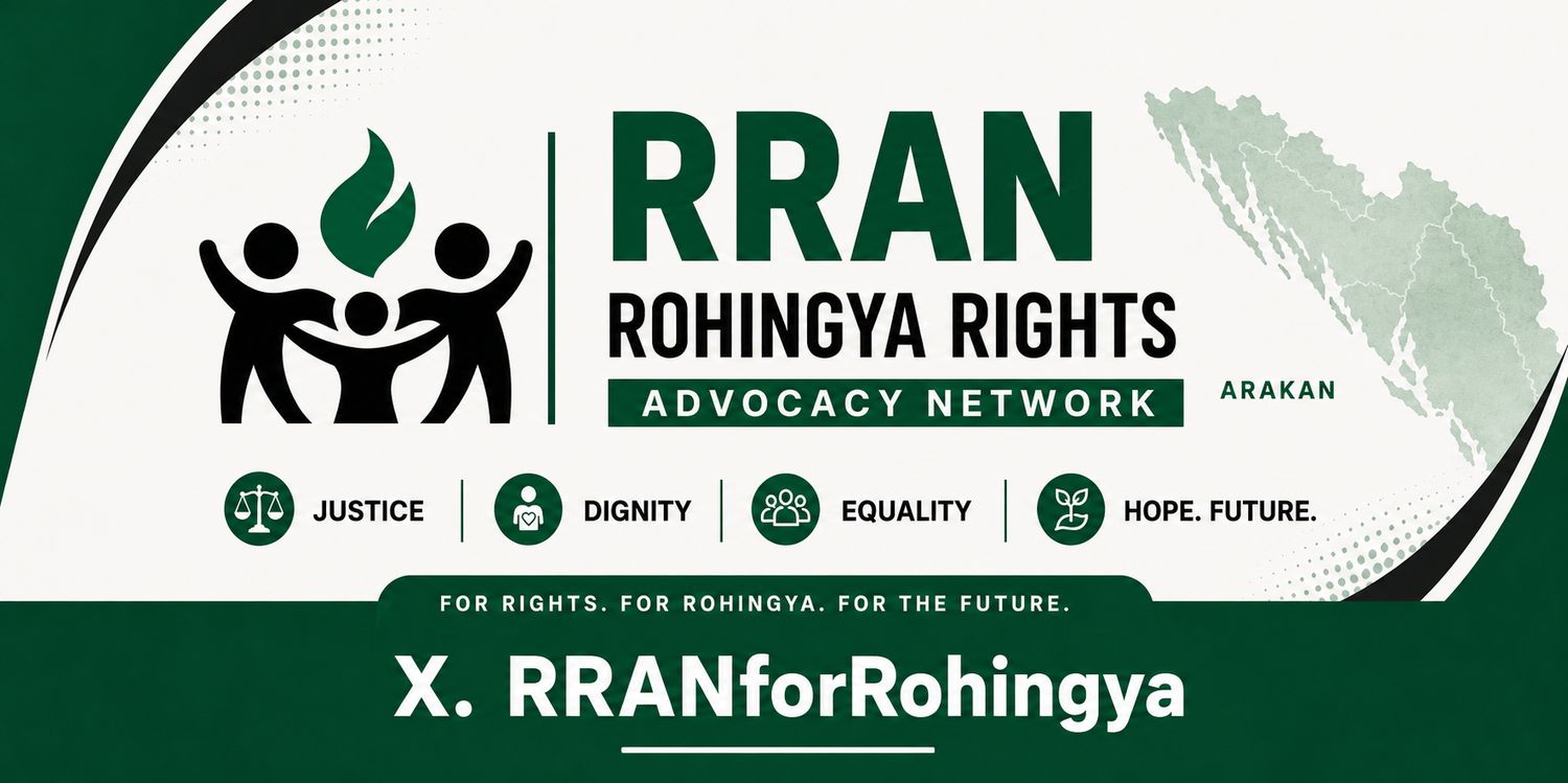Rohingya Rights Advocacy Network (RRAN) banner