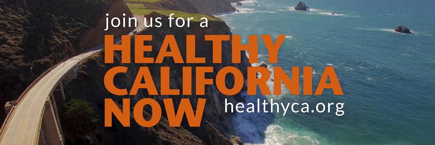 Healthy California Now banner