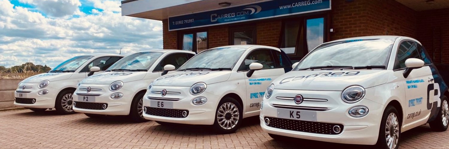 CarReg - Private Number Plates banner