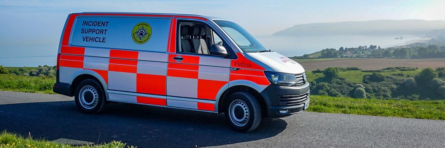 Search Dogs Zak & Rusty banner