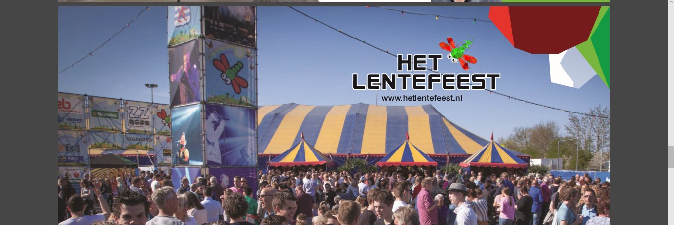 Het Lentefeest banner