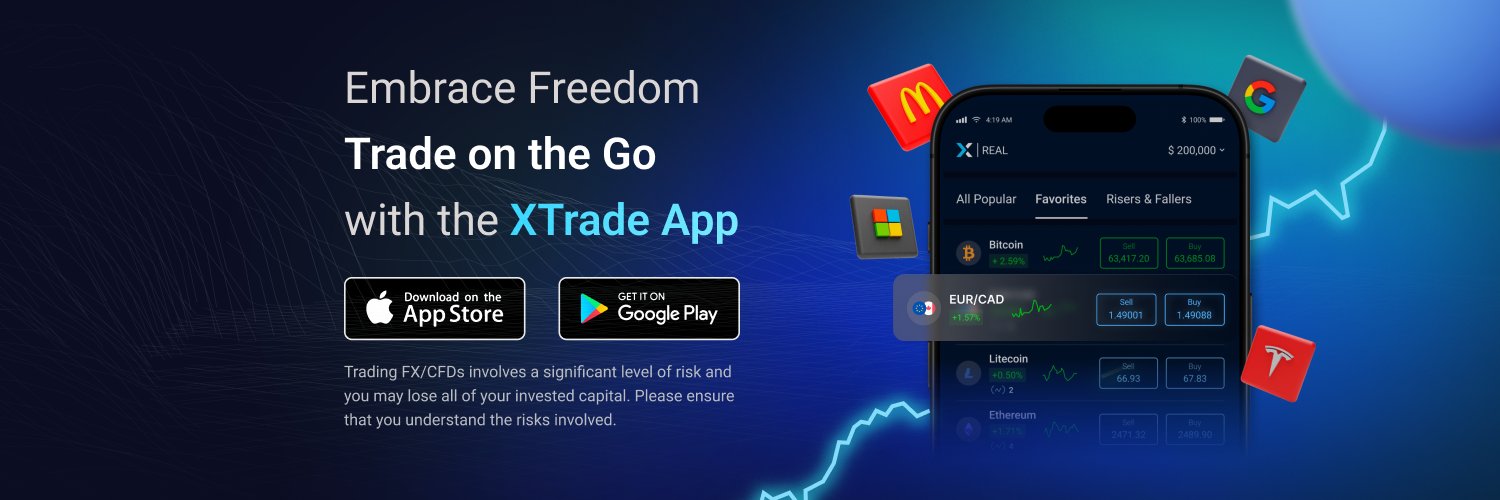 Xtrade's profile banner image