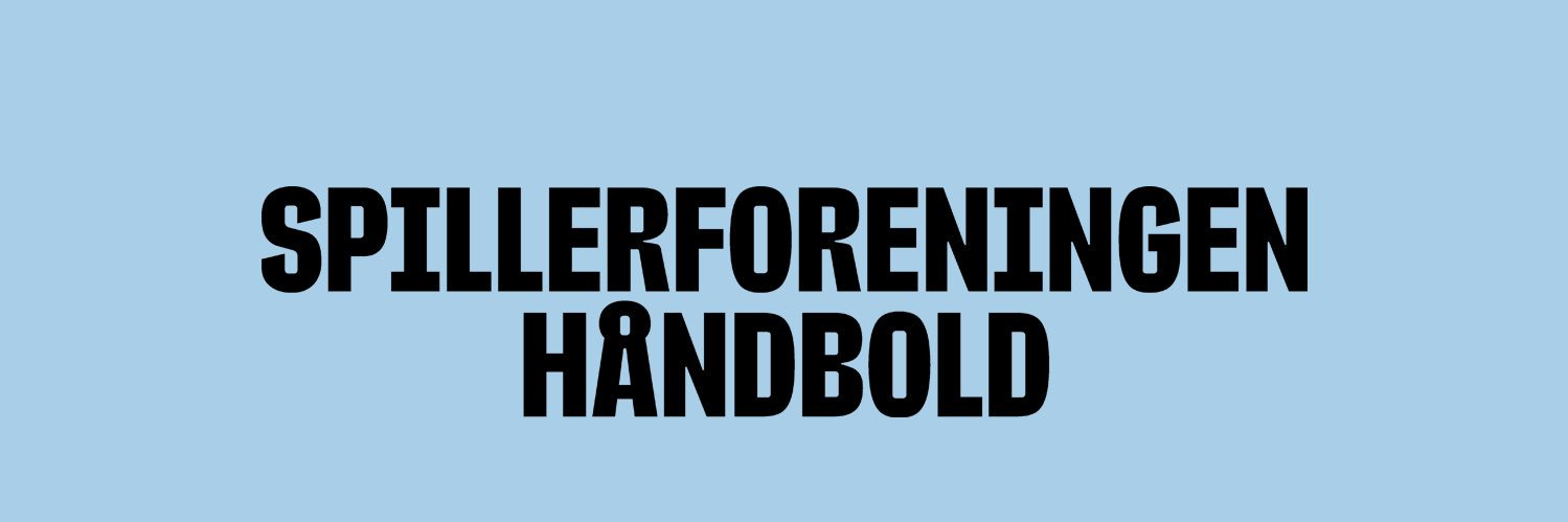 Spillerforeningen Håndbold banner