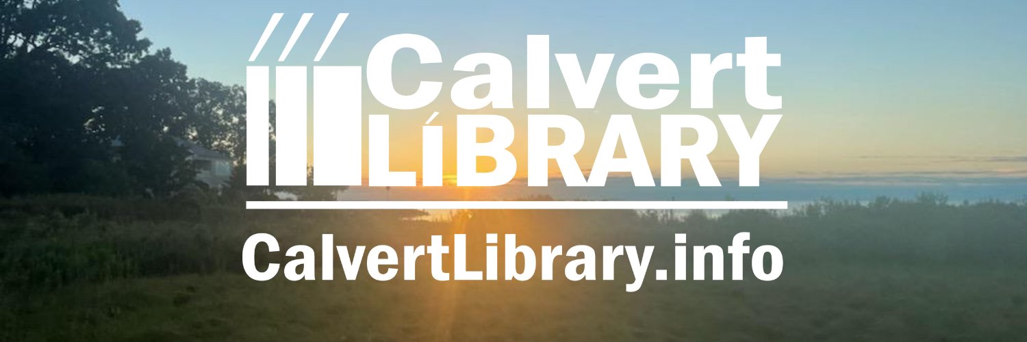 CalvertLibrary's profile banner image