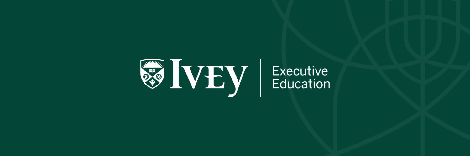 Ivey Business School Executive Education banner