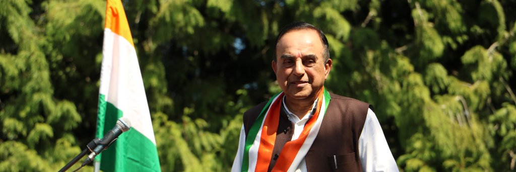 Subramanian Swamy banner