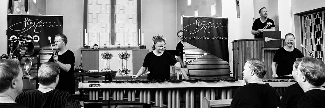 Steven Moore Percussionist banner