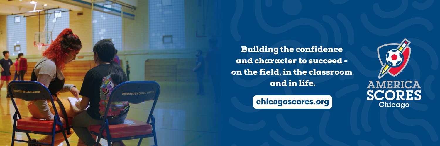 America SCORES Chicago banner