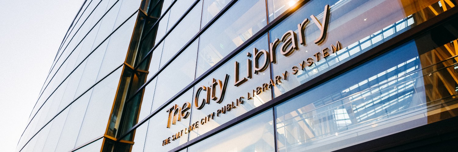 The City Library banner