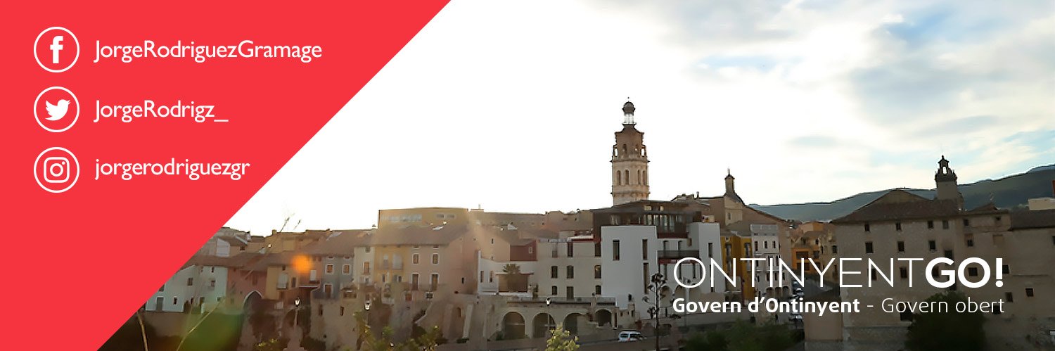 Jorge Rodríguez | Alcalde Ontinyent banner