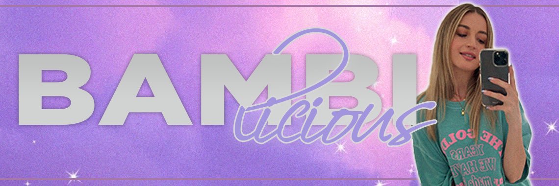 bambiliciousx's profile banner image