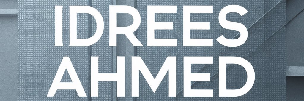 idreesahmed002's profile banner image