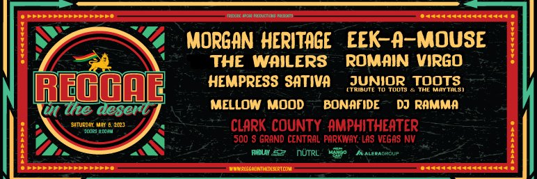Reggae In The Desert banner