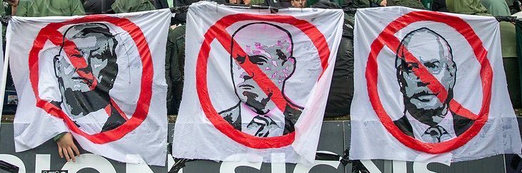 Stand up for Celtic banner