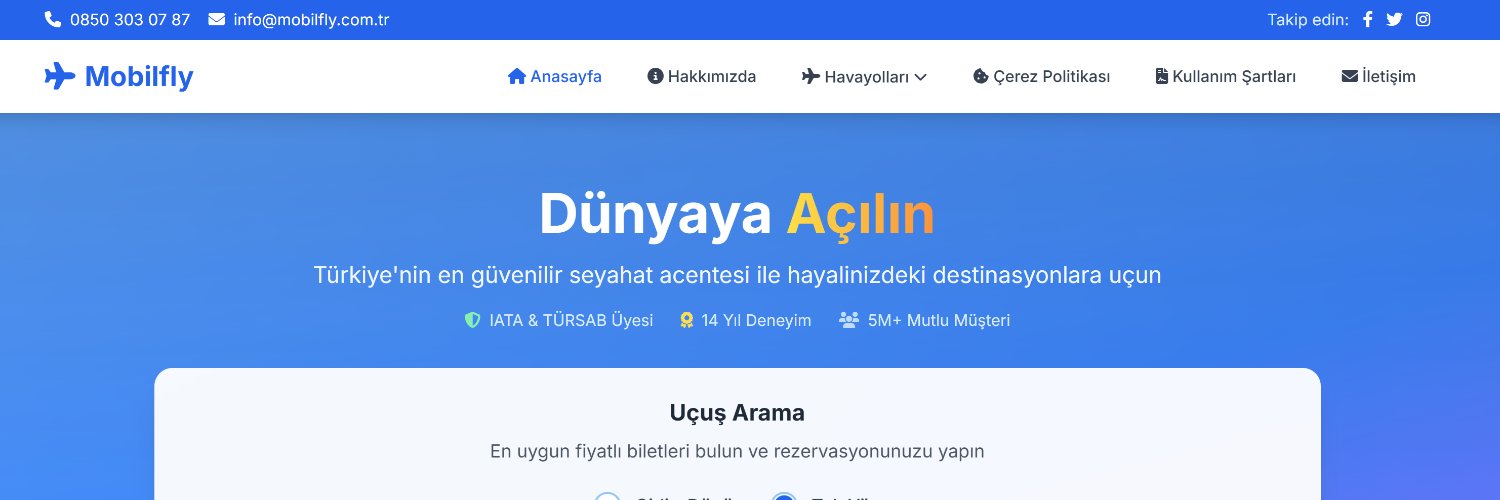 Mobilfly banner