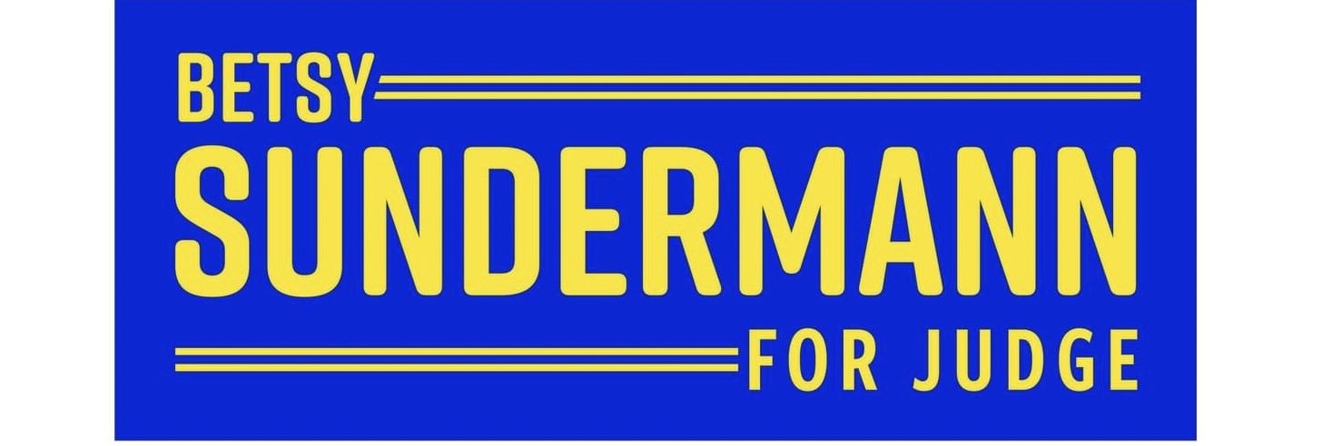 Judge Betsy Sundermann banner