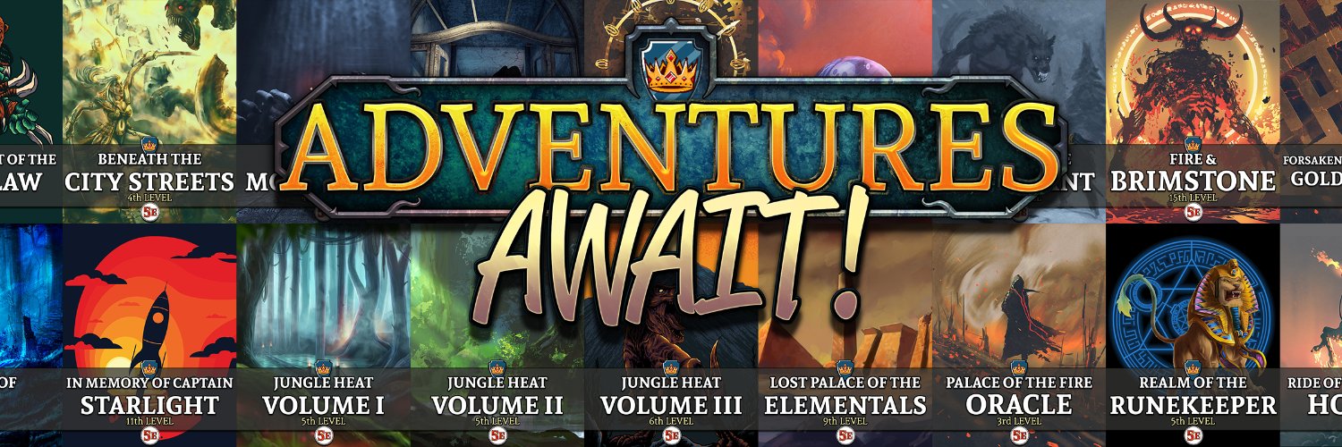 Adventures Await Studios banner