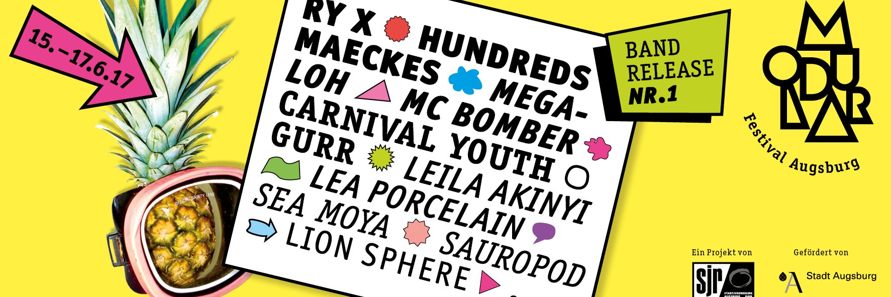 MODULAR Festival banner