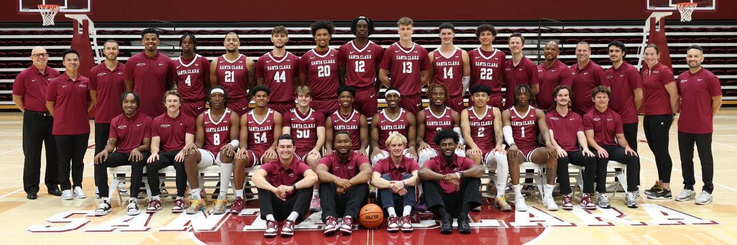 Santa Clara Men's Basketball's banner