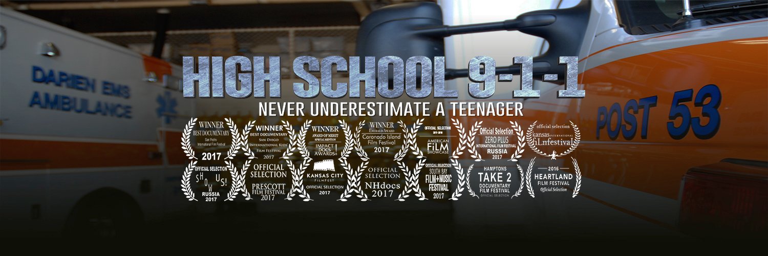 High School 9-1-1 banner