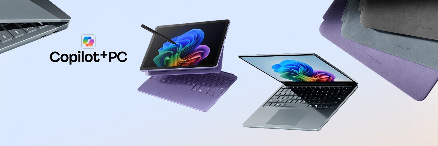 Microsoft Surface's banner