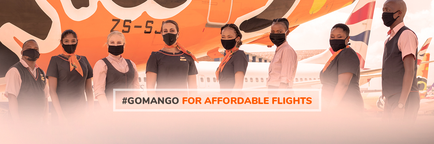 Mango Airlines banner