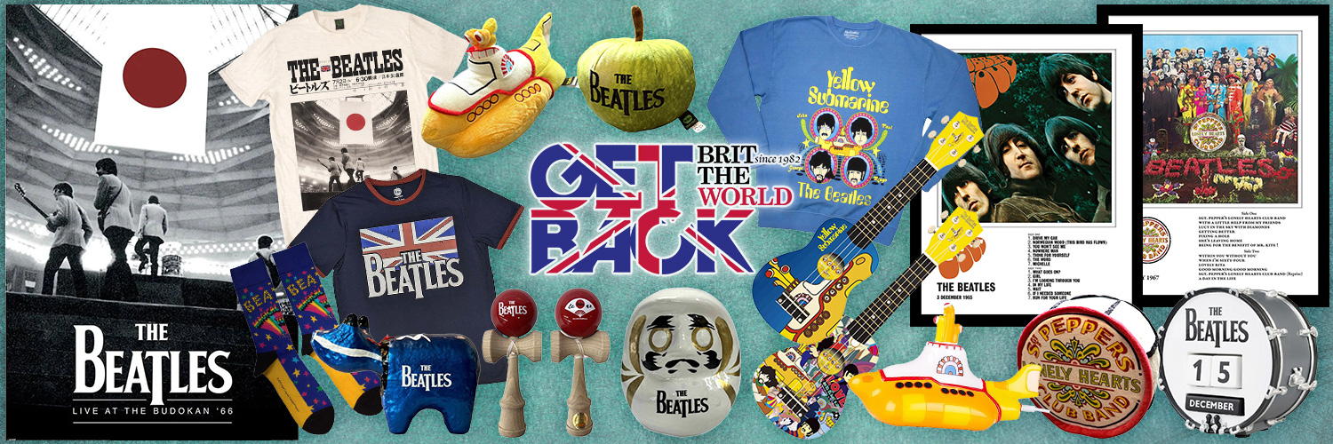 ビートルズ専門店 GET BACK banner