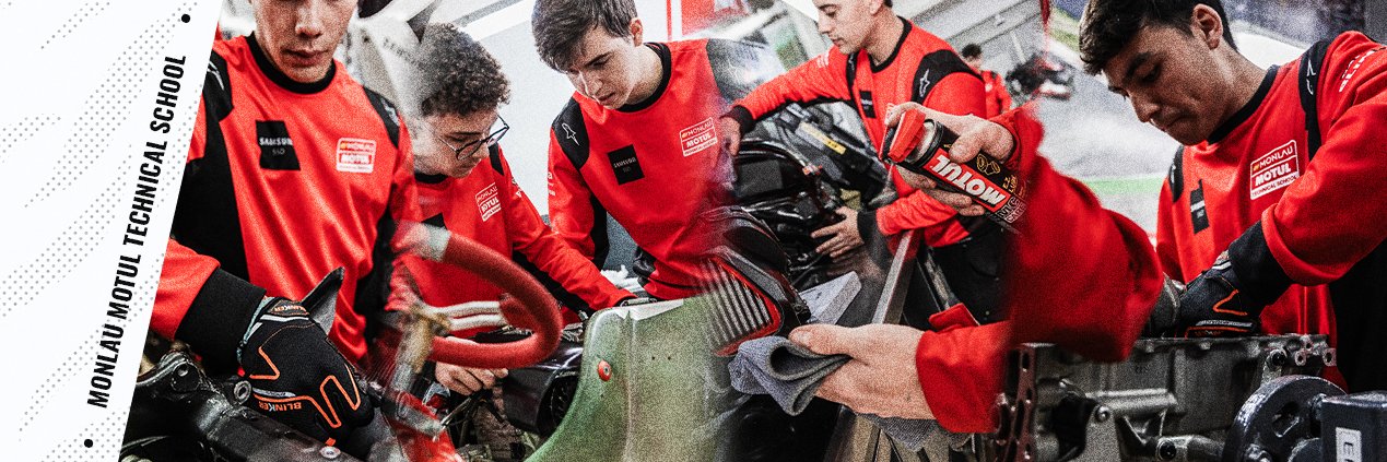 Monlau Motul Technical School banner