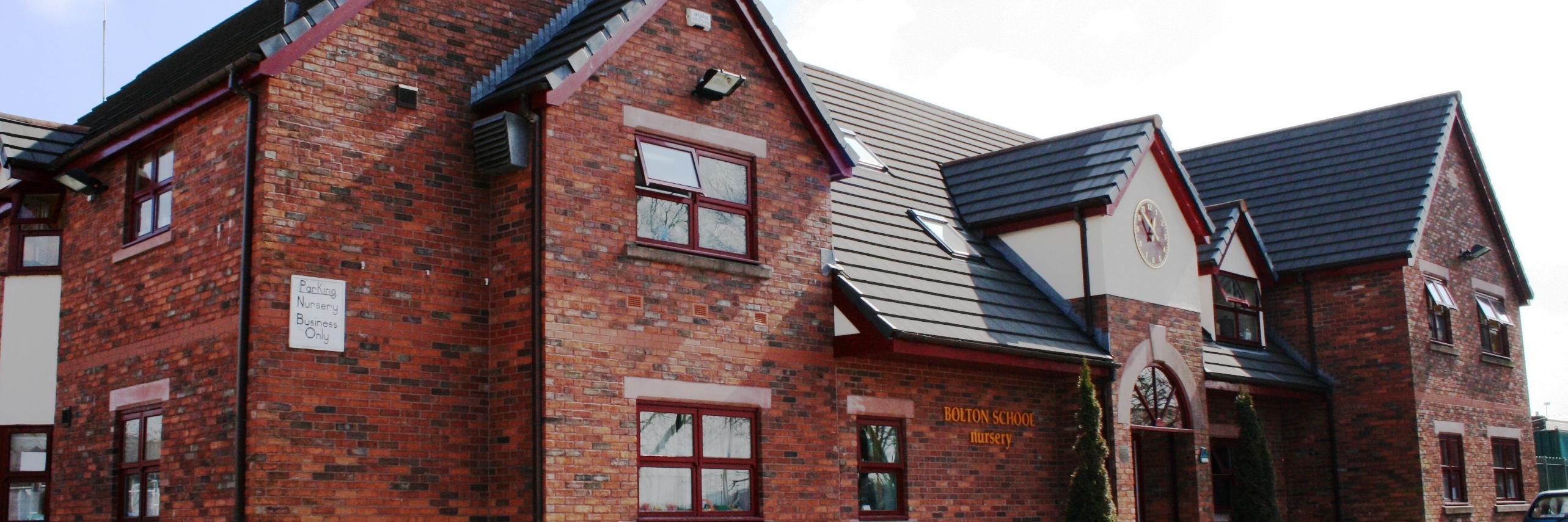 Nursery at Bolton School banner