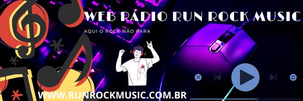 Web Rádio Run Rock Music Profile Banner