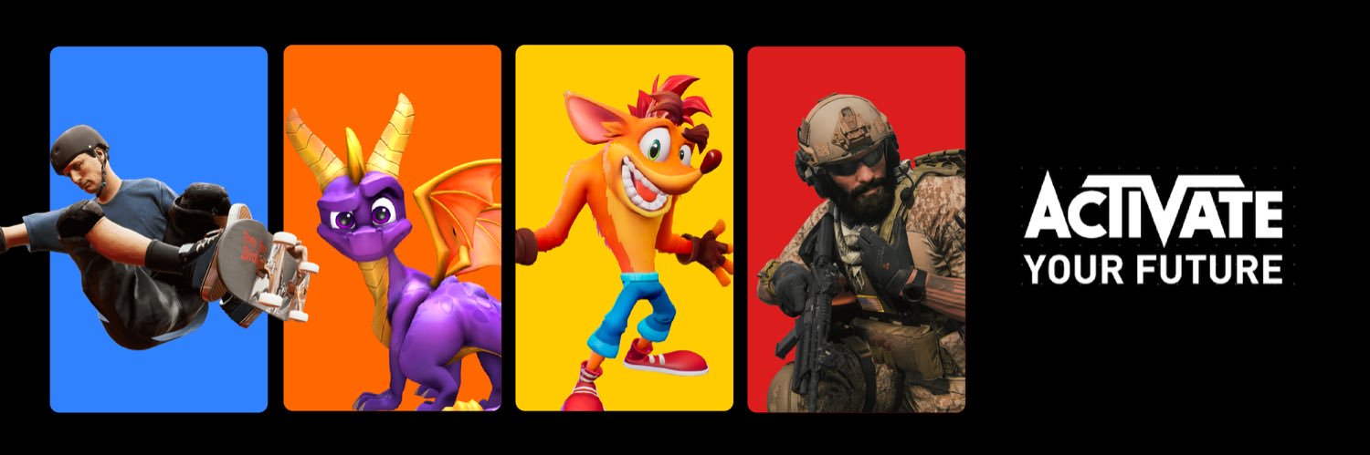 Activision's banner