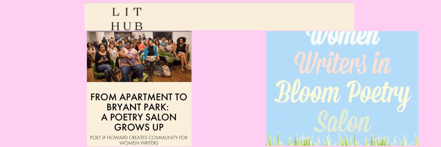 Women Writers Bloom banner