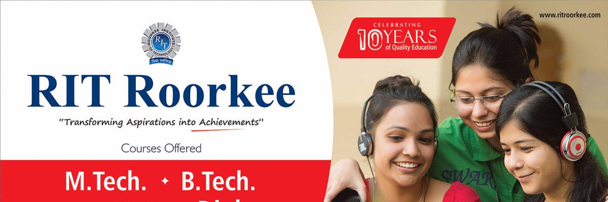 RIT Roorkee banner