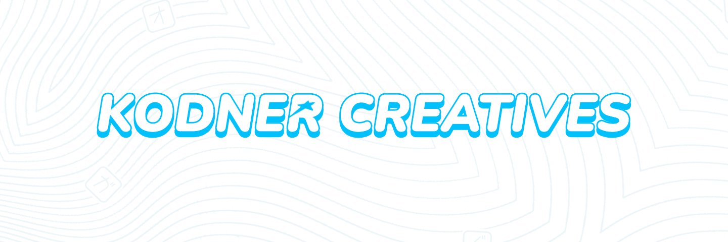 KodnerCreatives's profile banner image