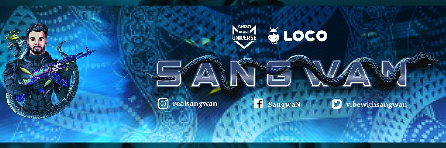 vibewithsangwan's profile banner image