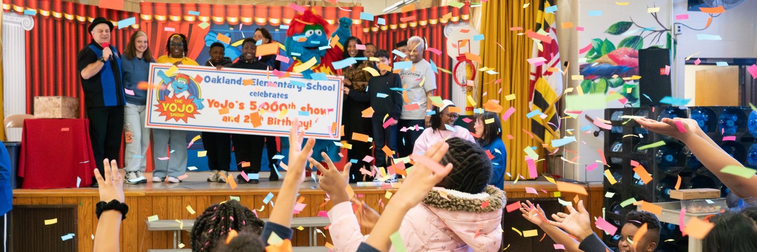 The YoJo Show! banner