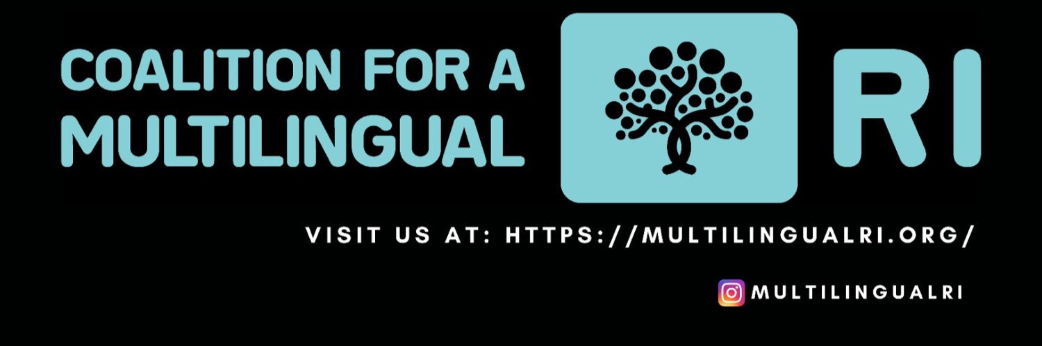 Coalition for a Multilingual RI banner